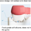 360° U-Shaped Baby Toothbrush | Soft Silicone Kids Oral Care & Teether Brush (Random Color)