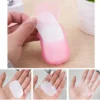 Portable Outdoor Travel Soap Paper Washing Hand Bath Clean Scented Slice Sheets Disposable Boxes Soap Mini Paper Soap