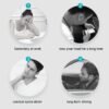 2024_10_Af070e1d327cf493082da068b911dad7 6 Wheel Pressure Point Neck Massager Relieve Neck, Back And Shoulder Pain (Random Color)