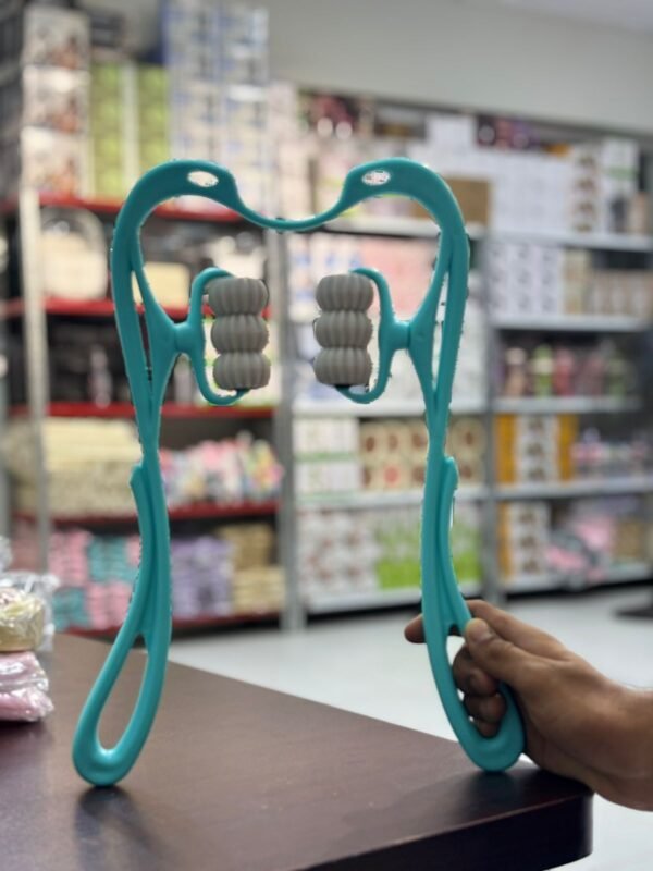 2026_06_13_e0e0638707dfe2915459bff1ddb1ed8b 6 Wheel Pressure Point Neck Massager Relieve Neck, Back And Shoulder Pain (Random Color)